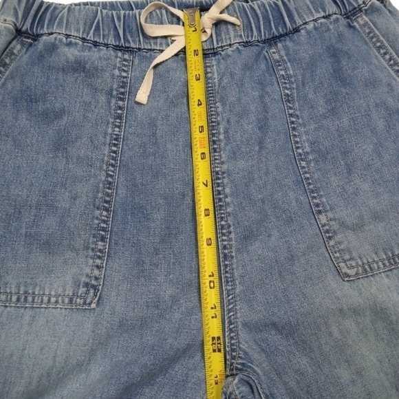 Juicy Couture Light Wash Destroyed Knee Pocket Joggers Size Medium - Picture 8 of 11